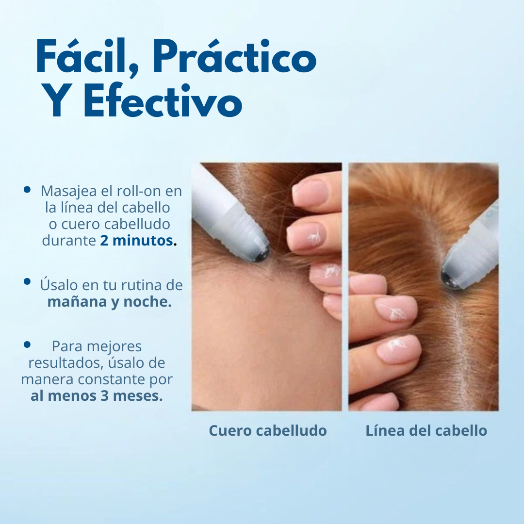 Hoegoa™ Roll-On Anti-Caída y Crecimiento Capilar